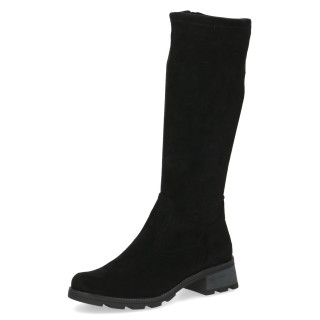 Caprice Winterstiefel, Blockabsatz, Langschaftstiefel in bequemer Weite