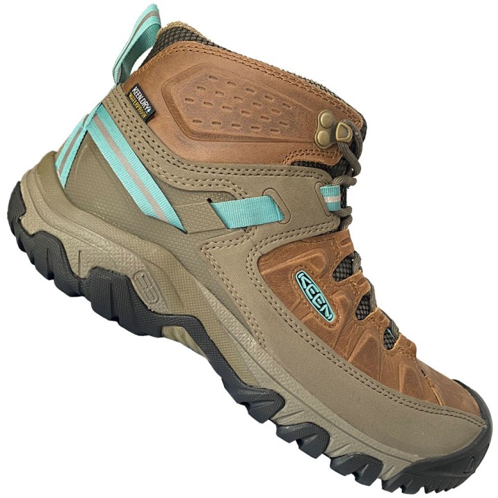 Keen Targhee III Mid WP Toasted Coconut/Porcelain