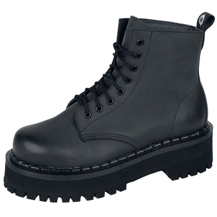 Altercore - Gothic Boot - 653 Vegan - EU36 bis EU38 - für Damen - Größe EU36 - grau
