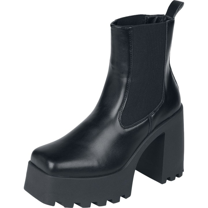 Altercore - Gothic High Heel - Blaze - EU38 bis EU40 - für Damen - Größe EU38 - schwarz