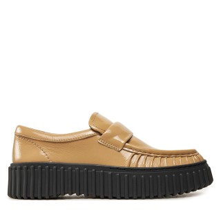 Halbschuhe Clarks Torhill Mocc 26179353 Beige