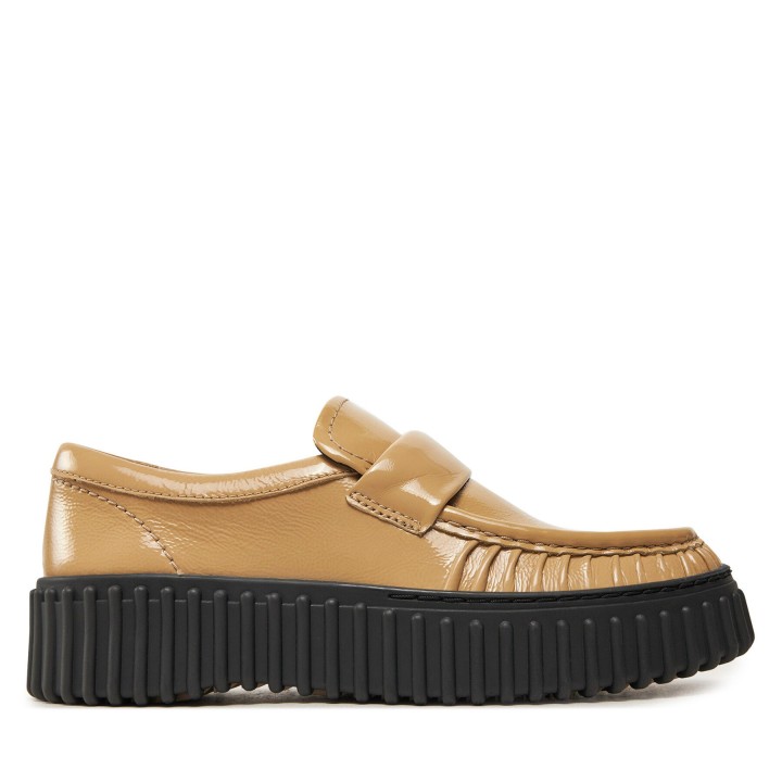 Halbschuhe Clarks Torhill Mocc 26179353 Beige