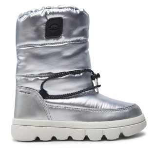 Schnürschuhe Geox J46HWB 0LVNF C1007 S Grau