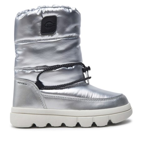 Schnürschuhe Geox J46HWB 0LVNF C1007 S Grau
