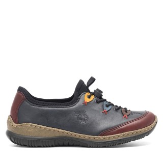 Halbschuhe Rieker N3271-35 Dunkelblau