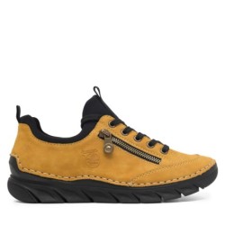 Halbschuhe Rieker 55073-68 Gelb