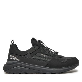 Trekkingschuhe Jack Wolfskin Dromoventure Athletic Texapore Low M A63297 Schwarz