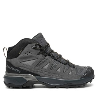 Trekkingschuhe Salomon X Ultra 360 Leather Mid Gore-Tex L47570800 Schwarz