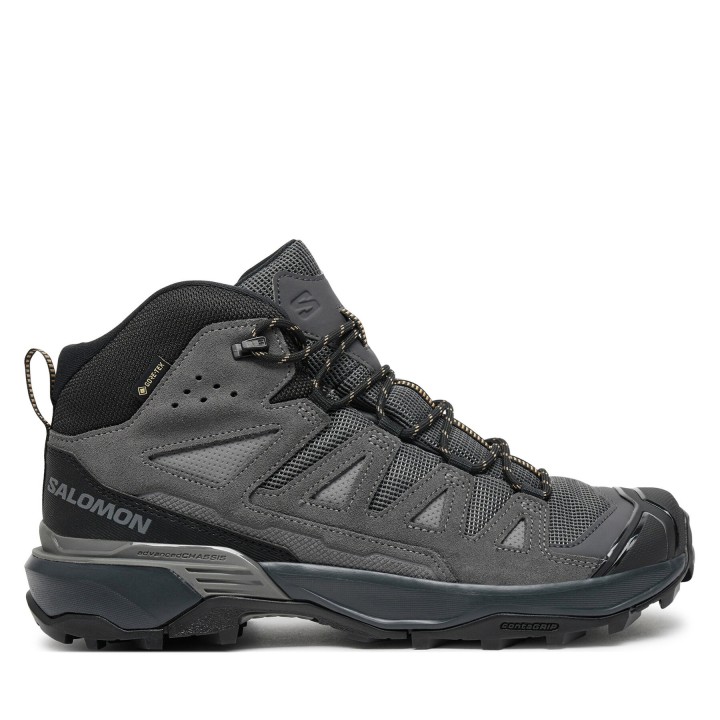 Trekkingschuhe Salomon X Ultra 360 Leather Mid Gore-Tex L47570800 Schwarz
