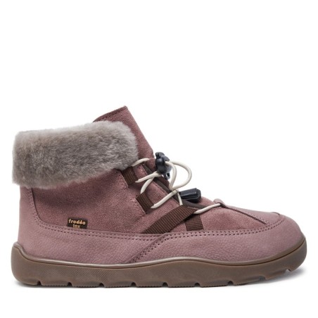 Schnürschuhe Froddo Zeru Tex Cosy Barefoot G3110258-4 D Rosa