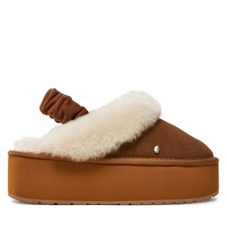 Hausschuhe EMU Australia Hartz W13137 Braun