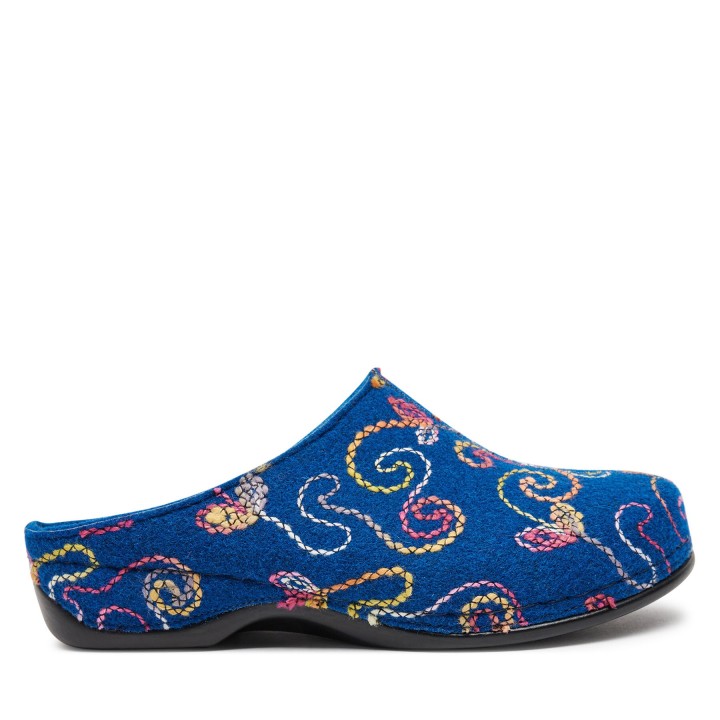 Hausschuhe Berkemann Donata 01028 Blau