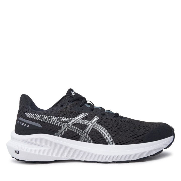 Laufschuhe Asics Gt-1000 13 Gs 1014A343 Schwarz