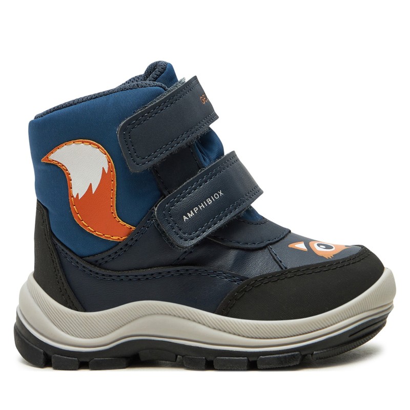 Schneeschuhe Geox B Flanfil Boy B Abx B463VB 054FU CF44K M Dunkelblau