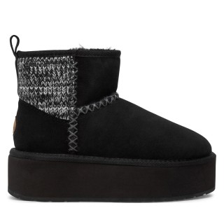 Schneeschuhe EMU Australia Stinger Knit Flatform W13143 Schwarz