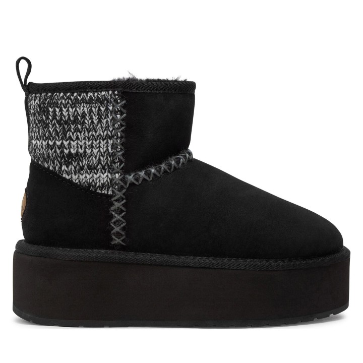 Schneeschuhe EMU Australia Stinger Knit Flatform W13143 Schwarz