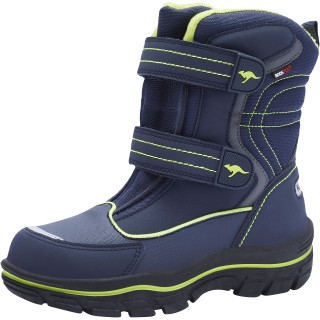KangaROOS Winterstiefel "K-Leno V Roostex", Snowboots, Winterboots, Winterschuhe, wasserdicht mit Klettverschluss