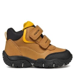 Schnürschuhe Geox B Baltic Boy B Abx B4620A 0MEFU C2G9B M Braun