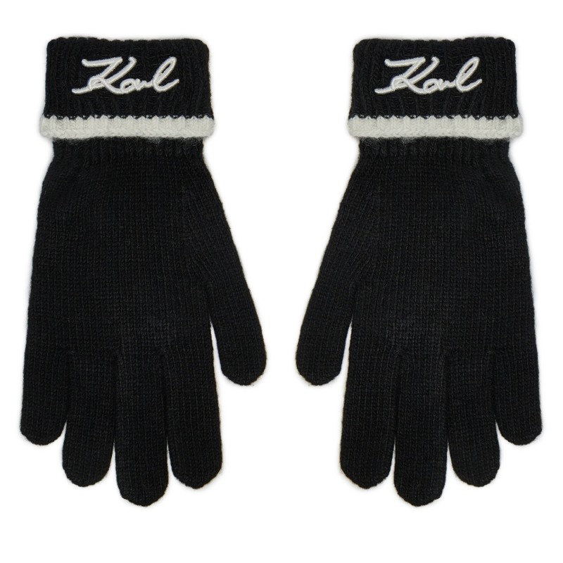Damenhandschuhe KARL LAGERFELD 246W3601 Schwarz