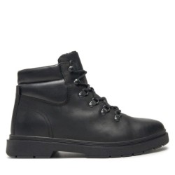 Schnürschuhe Geox Calaita E U46HBH 00045 C9999 Schwarz