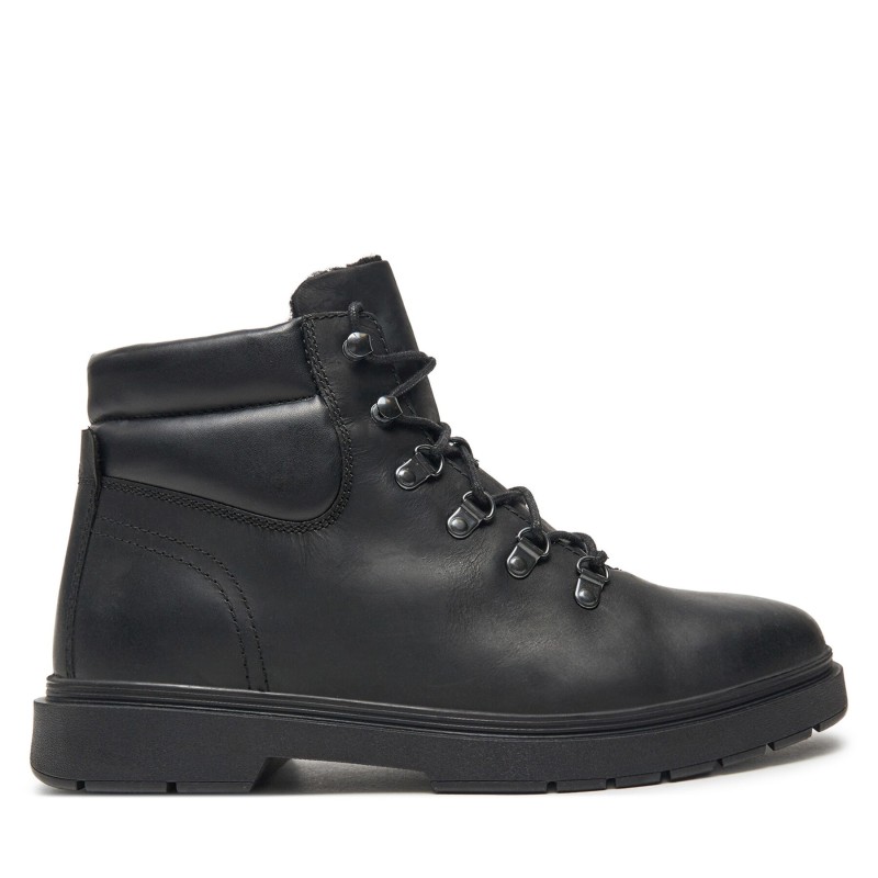 Schnürschuhe Geox Calaita E U46HBH 00045 C9999 Schwarz