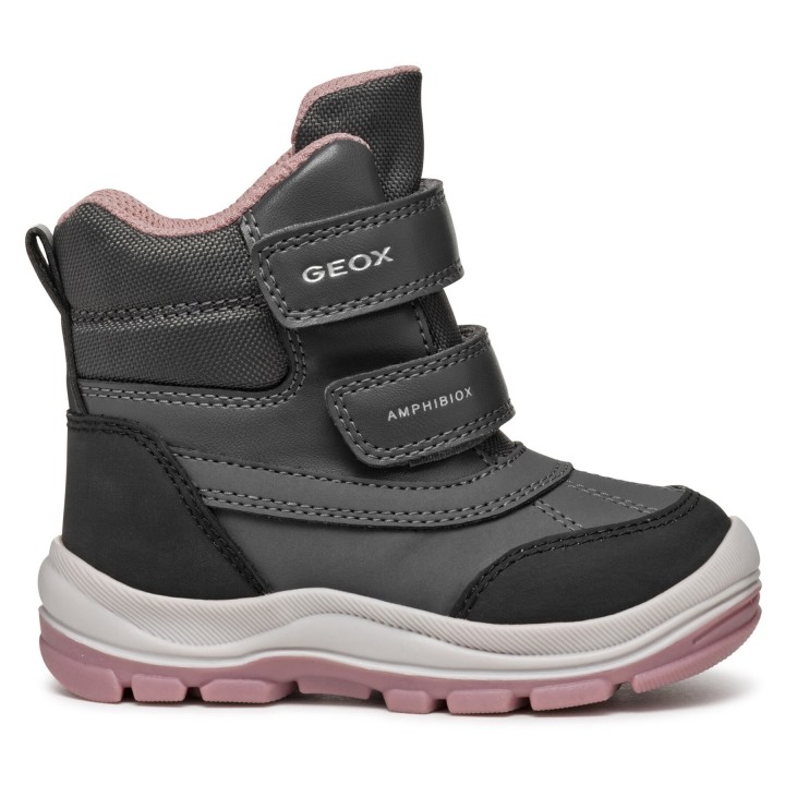 Schneeschuhe Geox B Flanfil Girl B Abx B463WD 050FU C9A8F M Grau