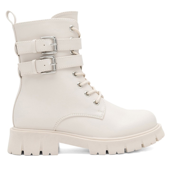 Schnürschuhe DeeZee CS5907-02 Beige