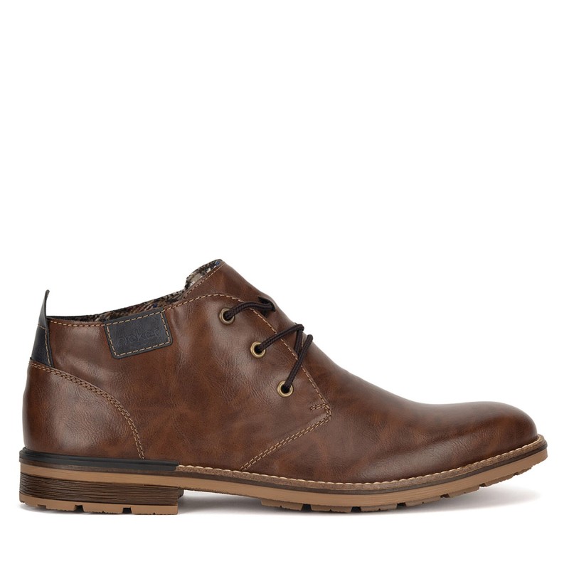 Schnürschuhe Rieker B1340-22 Braun
