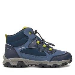 Schnürschuhe Geox J Magnetar Boy B Abx J463ZC 050FU C4B3S M Dunkelblau
