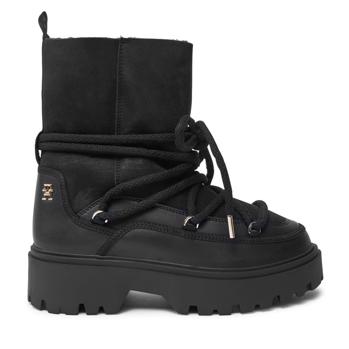 Schneeschuhe Tommy Hilfiger FW0FW08085 Schwarz
