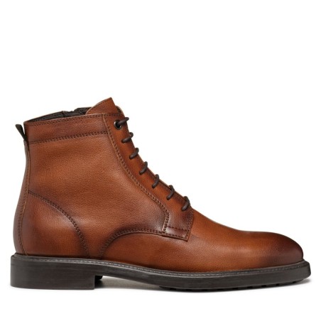 Schnürschuhe Geox U Tiberio U46G5D 000JD C6001 Braun