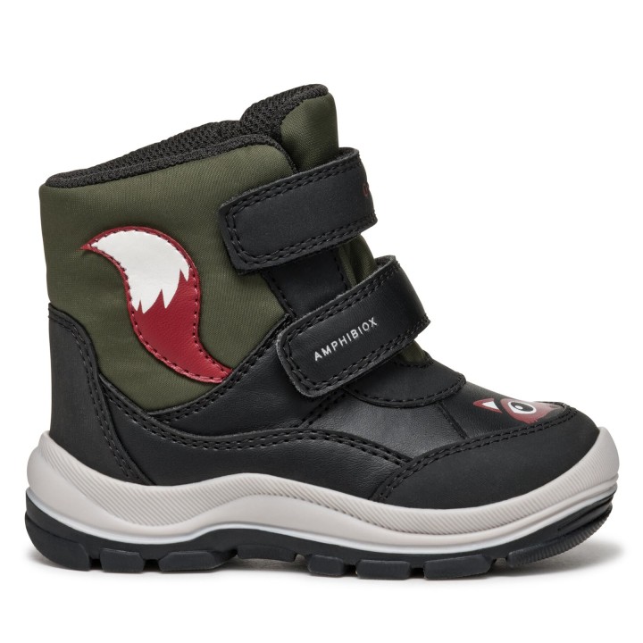 Schneeschuhe Geox B Flanfil Boy B Abx B463VB 054FU C0520 M Schwarz