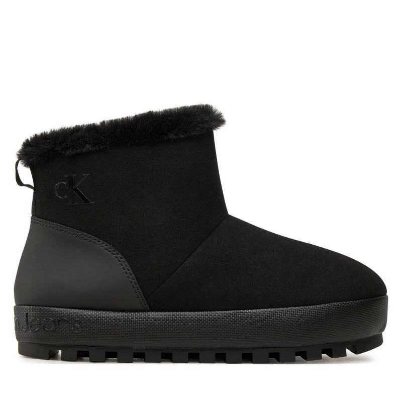 Hausschuhe Calvin Klein Jeans Home Anke Slipper YW0YW01592 Schwarz
