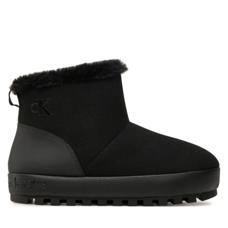 Hausschuhe Calvin Klein Jeans Home Anke Slipper YW0YW01592 Schwarz