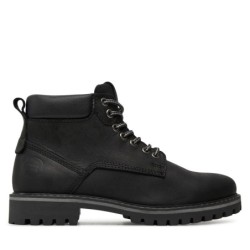Schnürschuhe Jack&Jones Queensway 12257998 Schwarz