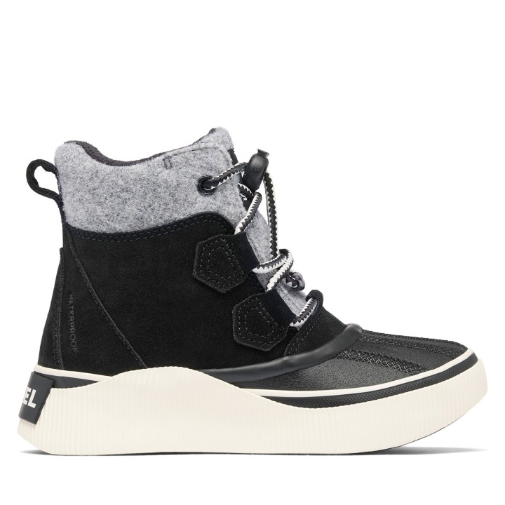 Schneeschuhe Sorel Youth Out N About™ Iv Chillz Wp 2101321010 Schwarz