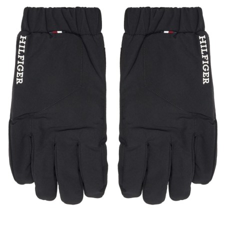 Herrenhandschuhe Tommy Hilfiger Th Monotype Quilt AM0AM12829 Schwarz