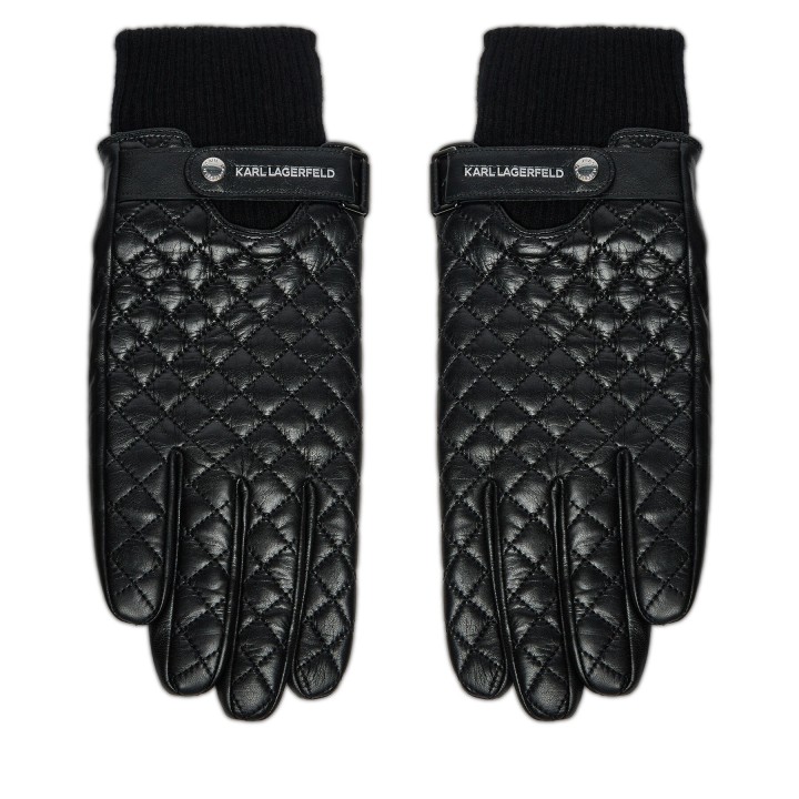 Herrenhandschuhe KARL LAGERFELD 246M3610 Schwarz