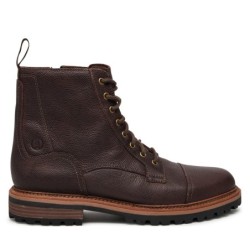 Schnürschuhe Clarks Clarkridge Hi 26179729 Braun