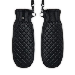 Damenhandschuhe EMU Australia Margaret Mittens W7013 Schwarz