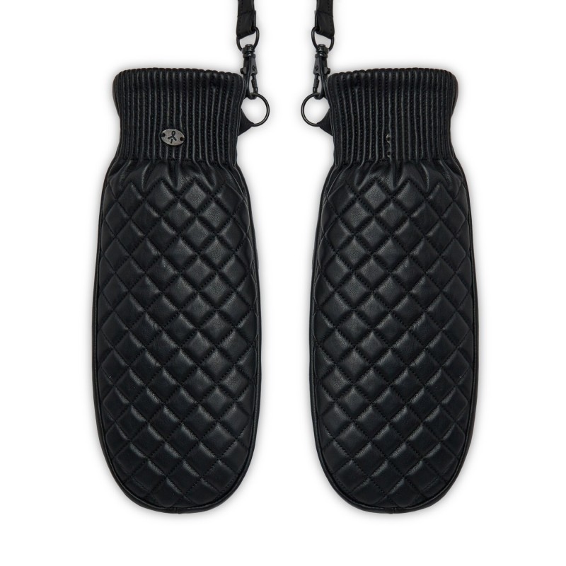 Damenhandschuhe EMU Australia Margaret Mittens W7013 Schwarz