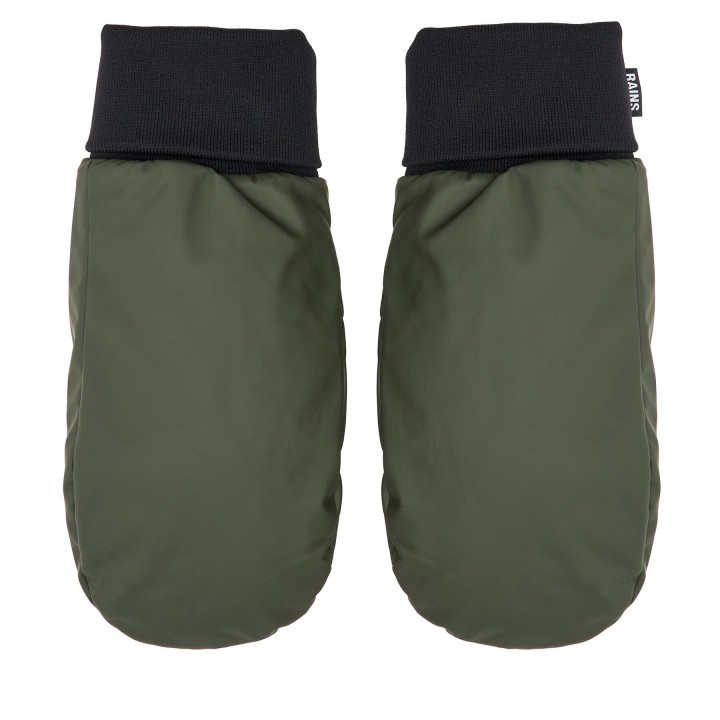 Handschuhe Rains Alta Puffer Mittens 16070 Grün