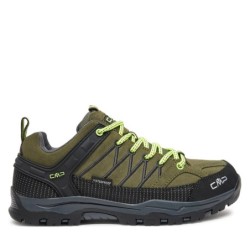 Trekkingschuhe CMP Kids Rigel Mid Trekking Shoe Wp 3Q12944J Grün