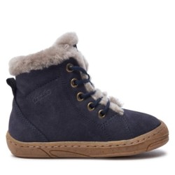 Schnürschuhe Froddo Minni Suede Laces G2110140-4 S Blau