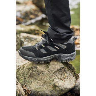 Voyage Wasserdichte Herren-Outdoorstiefel - Schwarz