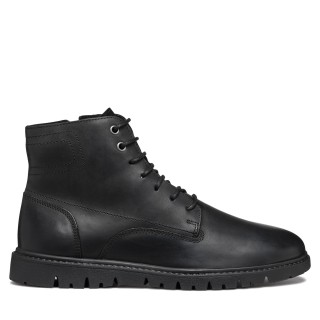 Schnürschuhe Geox U Ghiacciaio U36DGD 000CL C9999 Schwarz