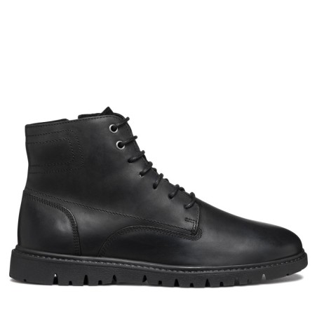 Schnürschuhe Geox U Ghiacciaio U36DGD 000CL C9999 Schwarz