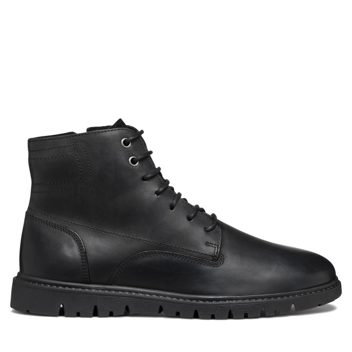 Schnürschuhe Geox U Ghiacciaio U36DGD 000CL C9999 Schwarz