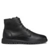 Schnürschuhe Geox U Ghiacciaio U36DGD 000CL C9999 Schwarz