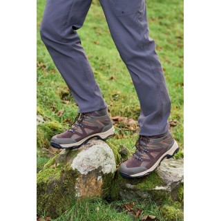 Rapid Wasserdichte Herren-Wanderstiefel - Braun